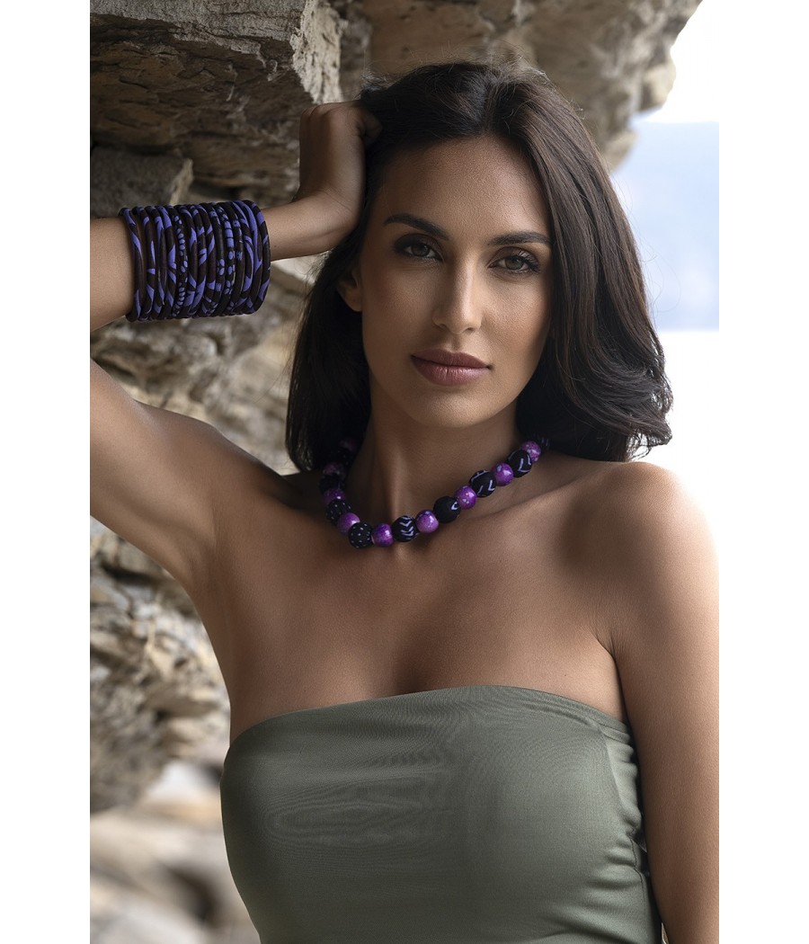 Collier en Wax