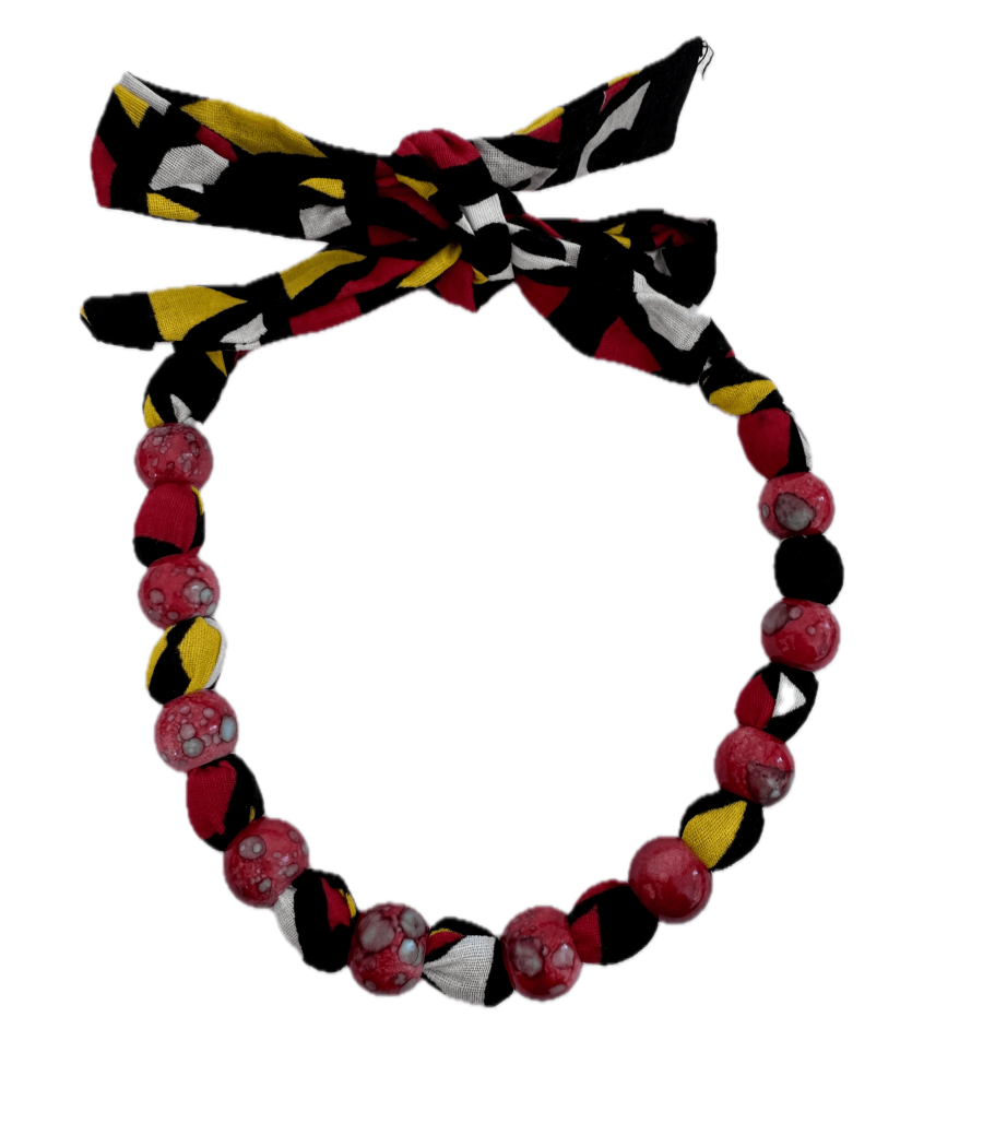 Collier en Wax