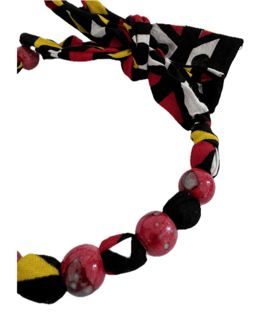 Collier en Wax