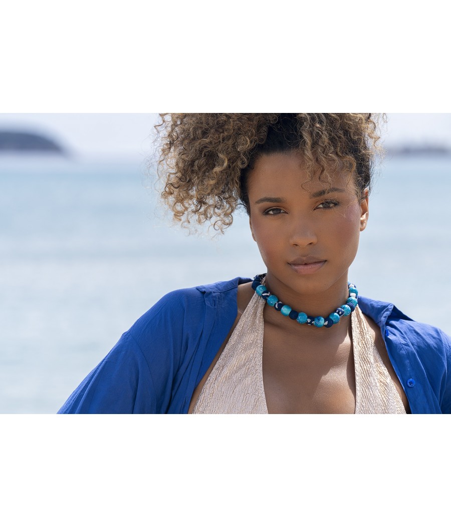 Collier en Wax