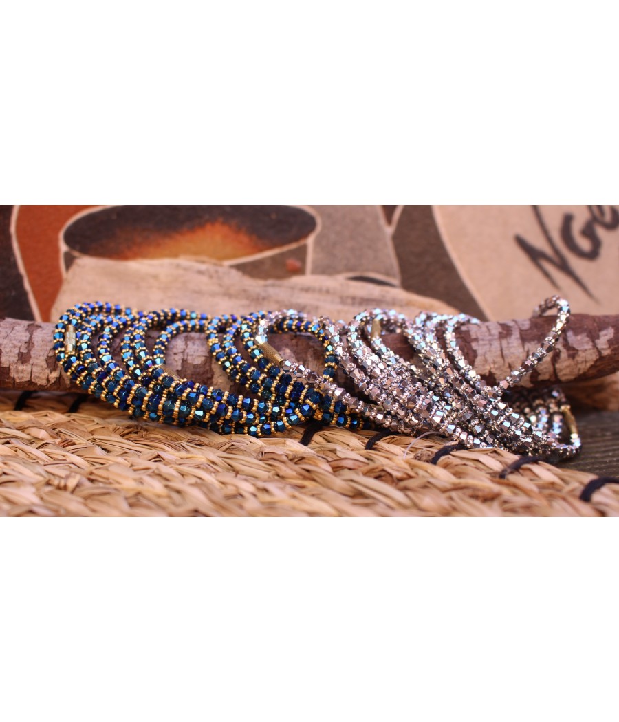 bracelet en perle de cristal