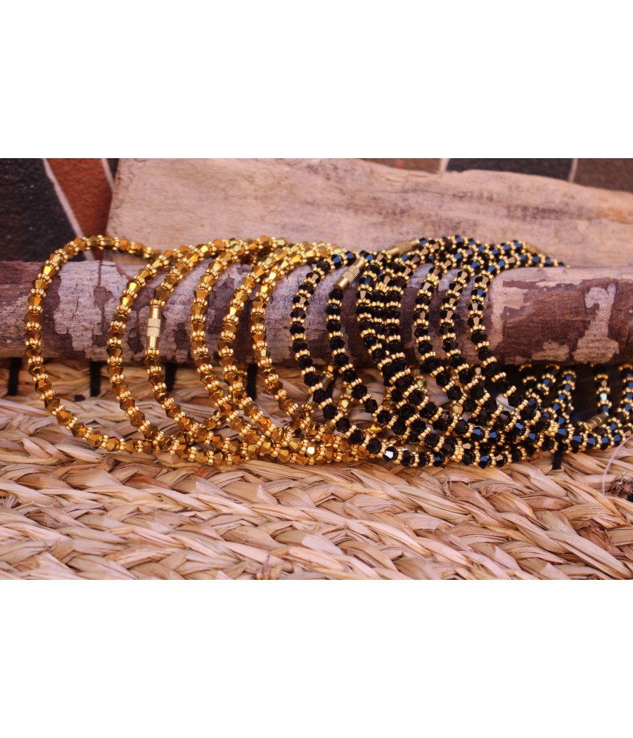 bracelet en perle de cristal