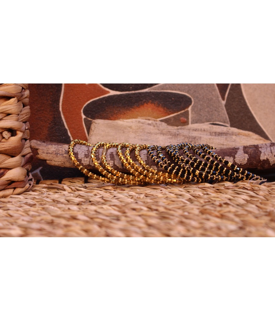 bracelet en perle de cristal