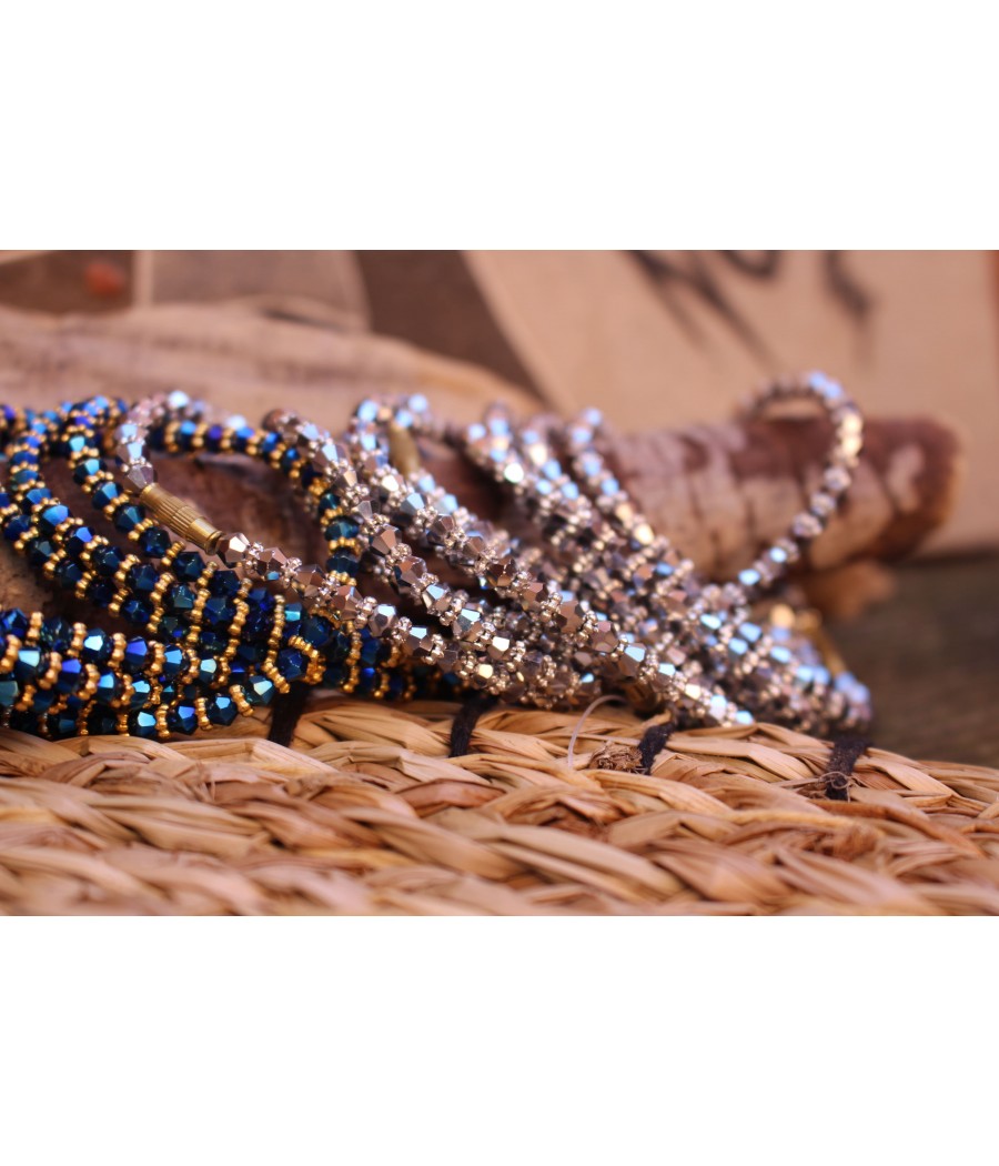 bracelet en perle de cristal