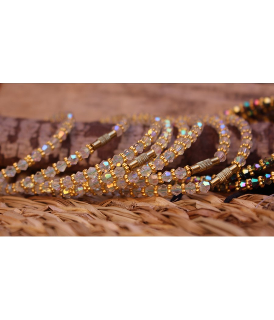 bracelet en perle de cristal