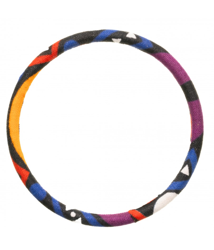 bracelet en tissu wax