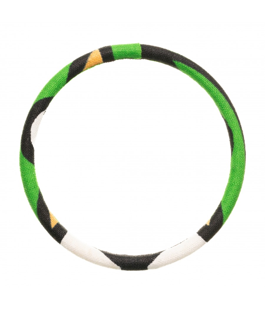 bracelet en tissu wax